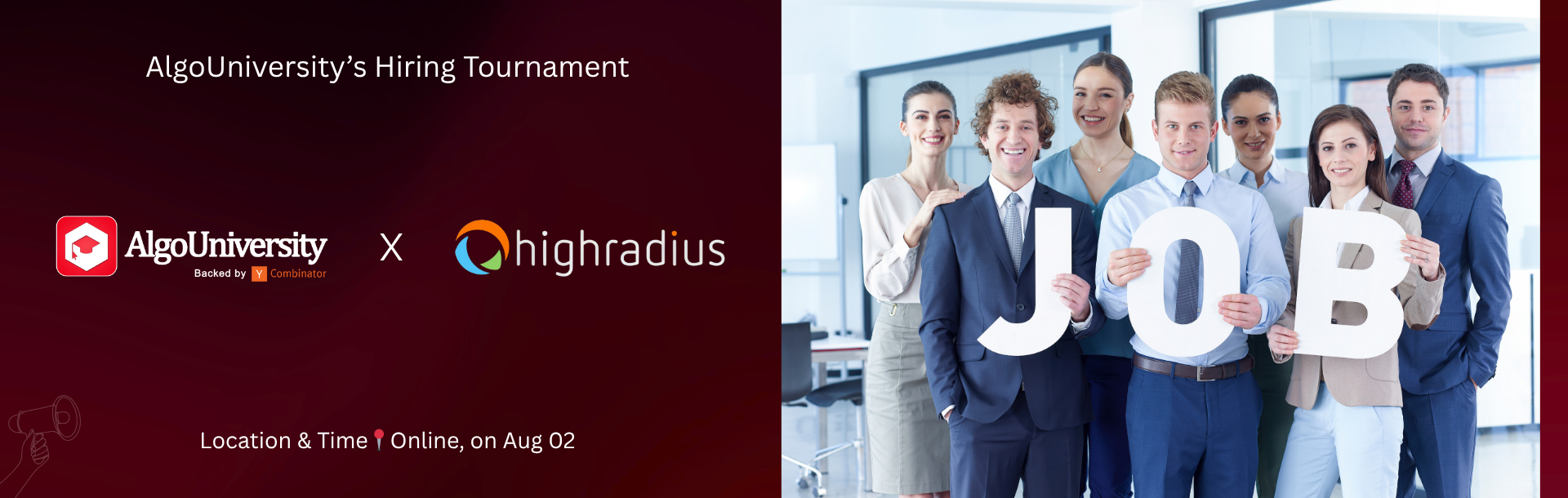 AlgoUniversity's Hiring Tournament 🚀 for HighRadius