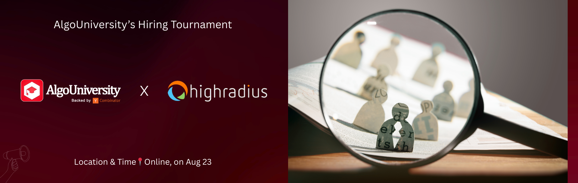 AlgoUniversity's Hiring Tournament 🚀 for HighRadius