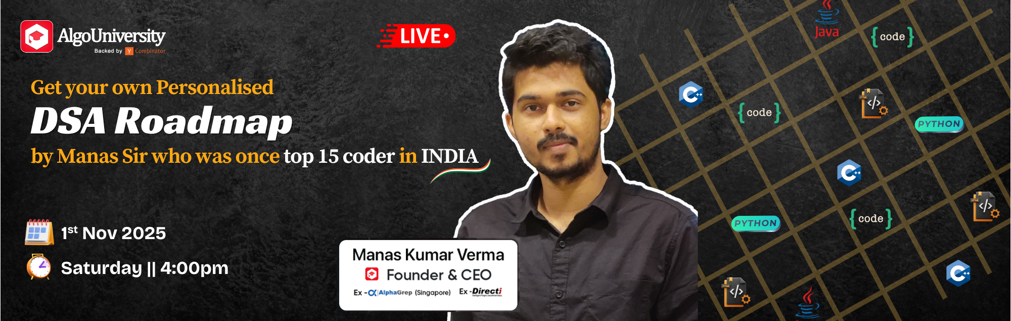 DSA Roadmap: Activator for your coding journey!