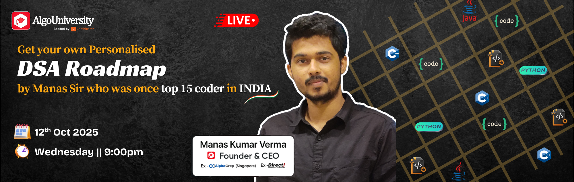 DSA Roadmap: Activator for your coding journey!