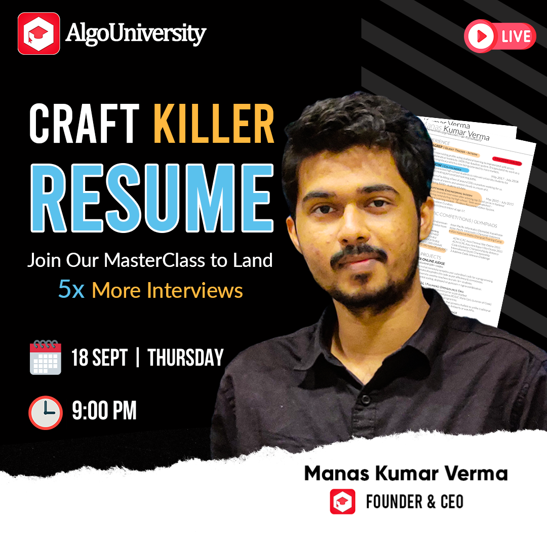 Craft Killer RESUME