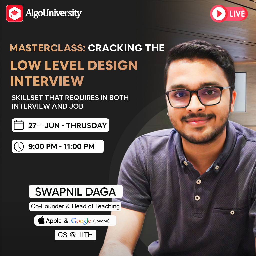 Cracking Low-Level Design Interview