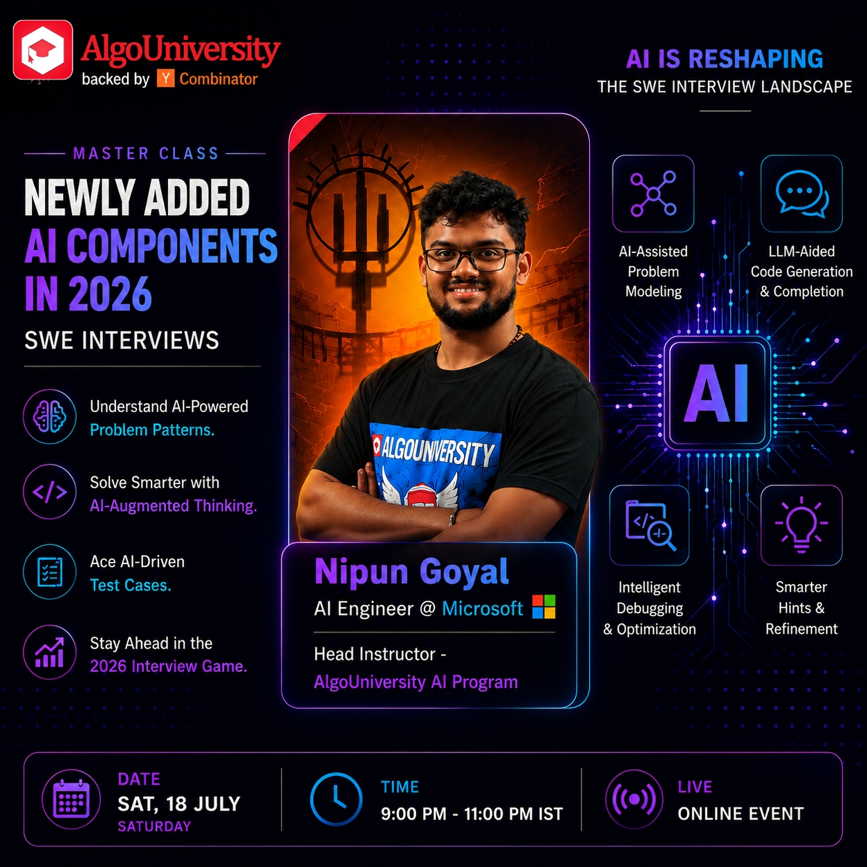 Newly added AI Components in 2026 SWE Interviews