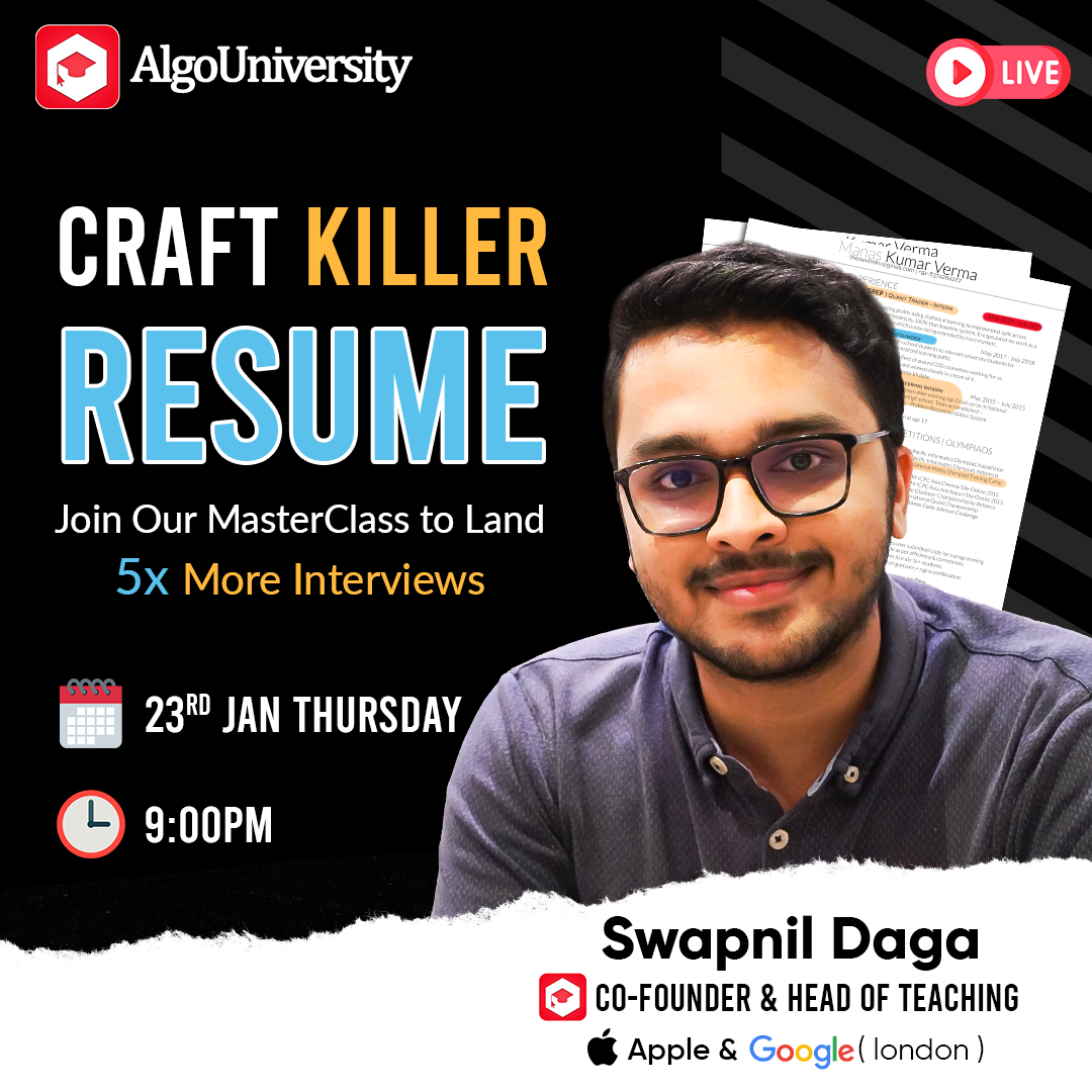 Craft Killer RESUME